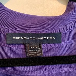 French Connection purple cocktail dress